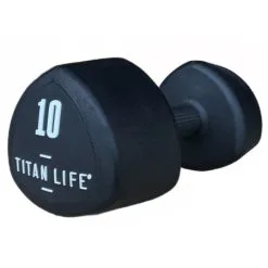 TITAN LIFE PRO Dumbbell Aerobic 1-10 Kg, Rubber